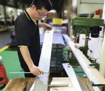 QC to aluminum profile QC to aluminum profile